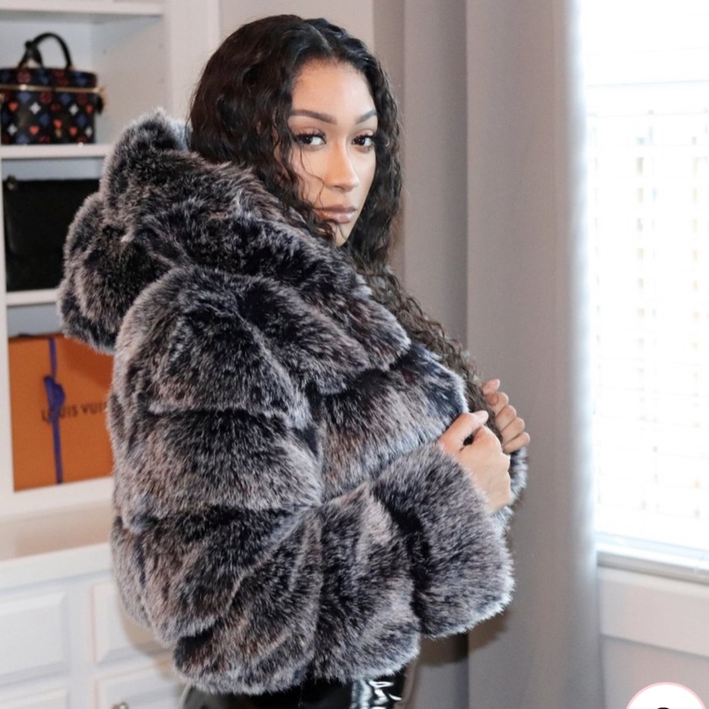 fur coat